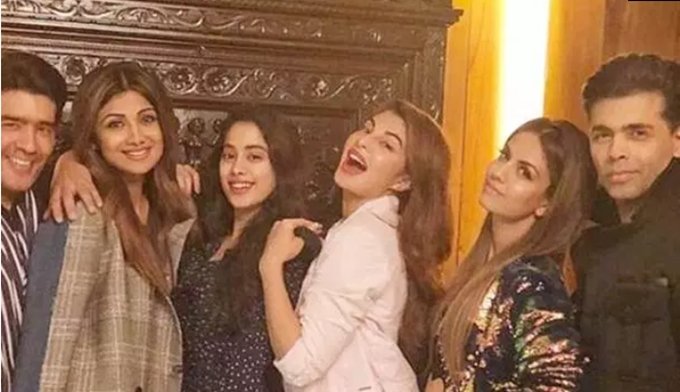 Manish Malhotra, Manish Malhotra house party, Karan Johar, Jacqueline Fernandez, Janhvi Kapoor, Shilpa shetty invited by manish malhotra, Jacqueline Fernandez in house party, see pictures of Jacqueline Fernandez, see pictures of Janhvi Kapoor, entertainment news, bollywood news, television news, entertainment news
