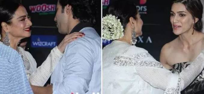 IIFA 2018 press meet, Actress Kriti Sanon, Bobby Deol, Varun Dhawan, Rekha in IIFA 2018 press meet, know who wore what at IIFA 2018 press meet, aushman khurrana, bollywood news, television news,entertainment news, bollywood news, television news, entertainment news, bollywood news, television news, bollywood news, television news,entertainment news, bollywood news, television news, entertainment news, bollywood news, television news