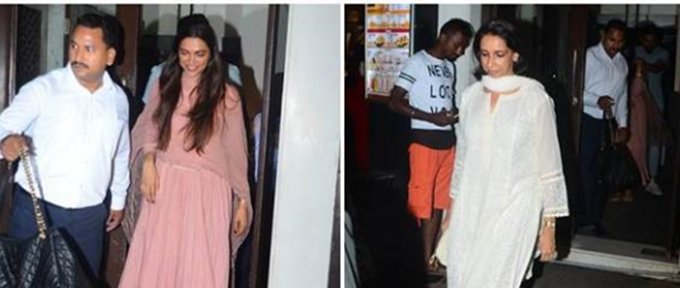 Deepika padukone, deepika day out with mom ujjala, deepika for shopping with mom ujjala, deepika buying jwellery in bandra, deepika padukone and mum ujjala in mumbai, deepika padukone in light summer pink anarkali, deepika ranveer wedding bells ringing, entertainment news, bollywood news, television new, entertainment news, bollywood news, television news
