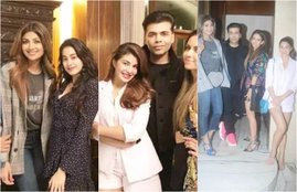 Manish Malhotra, Manish Malhotra house party, Karan Johar, Jacqueline Fernandez, Janhvi Kapoor, Shilpa shetty invited by manish malhotra, Jacqueline Fernandez in house party, see pictures of Jacqueline Fernandez, see pictures of Janhvi Kapoor, entertainment news, bollywood news, television news, entertainment news