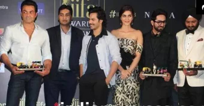 IIFA 2018 press meet, Actress Kriti Sanon, Bobby Deol, Varun Dhawan, Rekha in IIFA 2018 press meet, know who wore what at IIFA 2018 press meet, aushman khurrana, bollywood news, television news,entertainment news, bollywood news, television news, entertainment news, bollywood news, television news, bollywood news, television news,entertainment news, bollywood news, television news, entertainment news, bollywood news, television news
