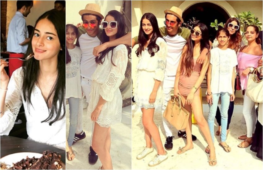 star of student of the year 2, Chunky Panday, Bhavana Panday, chunky daughter Ananya Panday, ananya panday a star of student of the year 2, star of student of the year 2, ananya having fun with family, ananya panday on Sunday brunch, television news, entertainment news,entertainment news, bollywood news, television news, entertainment news