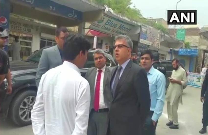 पाकिस्तान में भारत के उच्चायुक्त अजय बिसारिया। (फोटो सोर्स ANI)