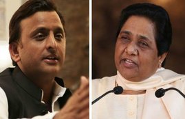 Akhilesh yadav and mayawati