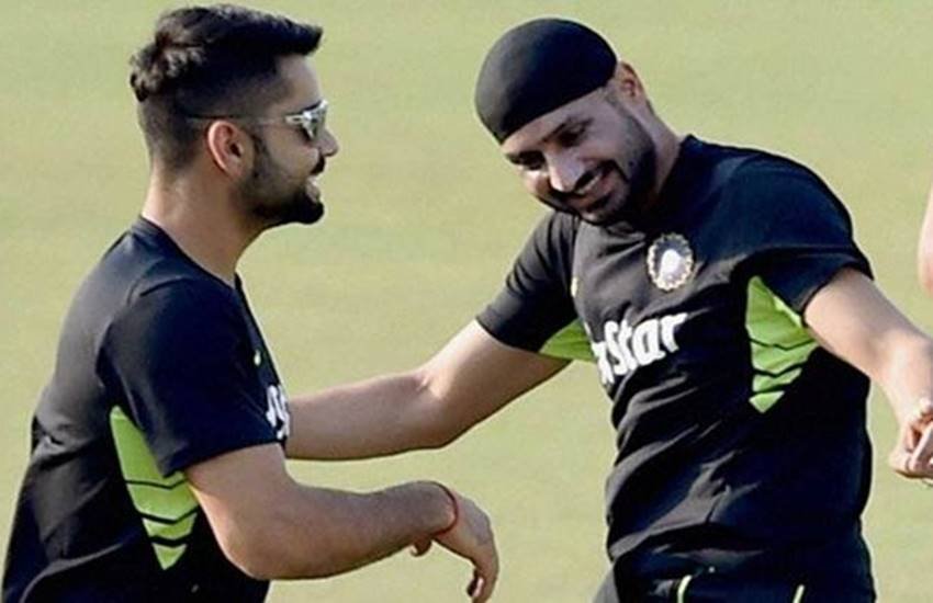 हरभजन सिंह और विराट कोहली। (फोटो सोर्स- पीटीआई)