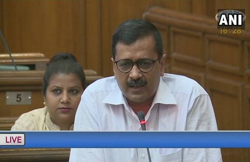 दिल्ली के मुख्यमंत्री अरविंद केजरीवाल। (फोटो- एएनआई)