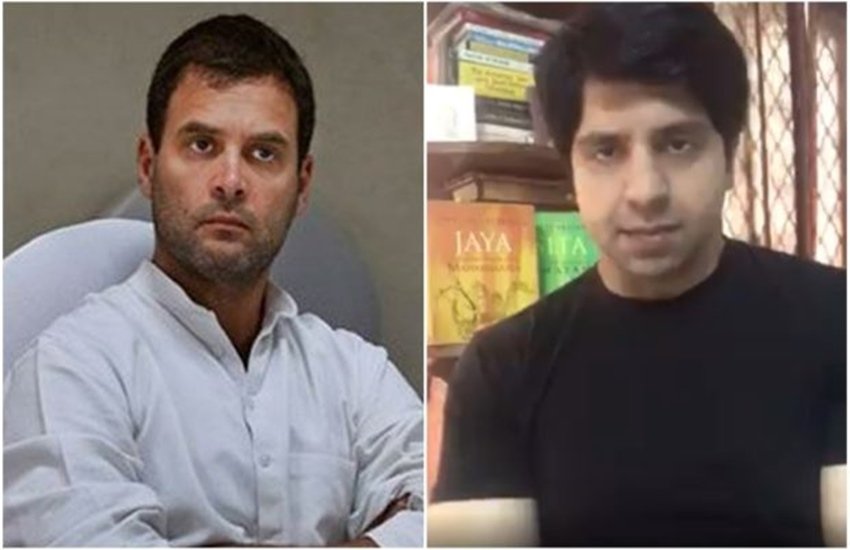 कांग्रेस अध्यक्ष राहुल गांधी और शहजाद पूनावाला (फाइल फोटो)