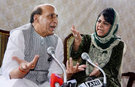 amit shah, ajit doval, Rajnath singh, Mehbooba Mufti, bjp, pdp, bjp pdp alliance, bjp pdp alliance over, bjp pdp alliance in kashmir, bjp pdp alliance news, bjp pdp alliance latest news, bjp kashmir news, hindi news, news in Hindi, Jansatta