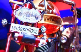 modified royal enfield, custom royal enfield, modified thunderbird 350, royal enfield thunderbird custom, glass fuel tank, royal enfield with glass fuel tank, bullet 350, bullet 350 cc