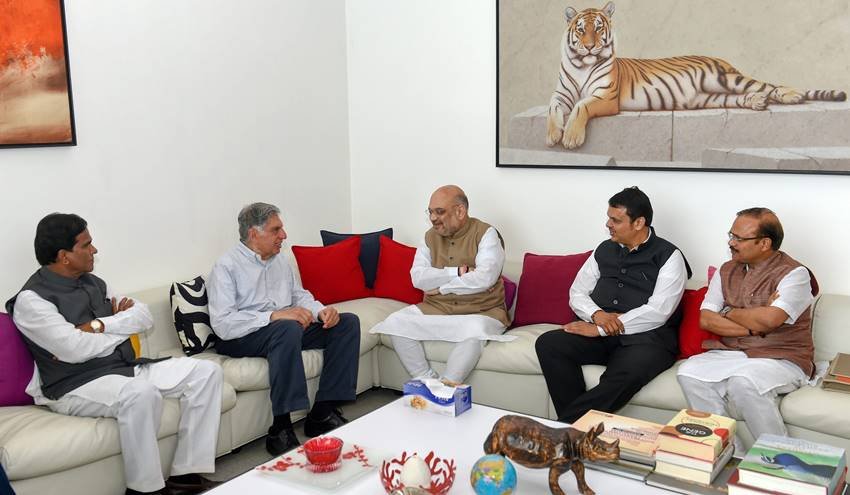 bjp leader amit shah, madhuri dixit, lata mageskar