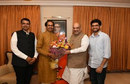 Amit Shah Uddhav Thackeray