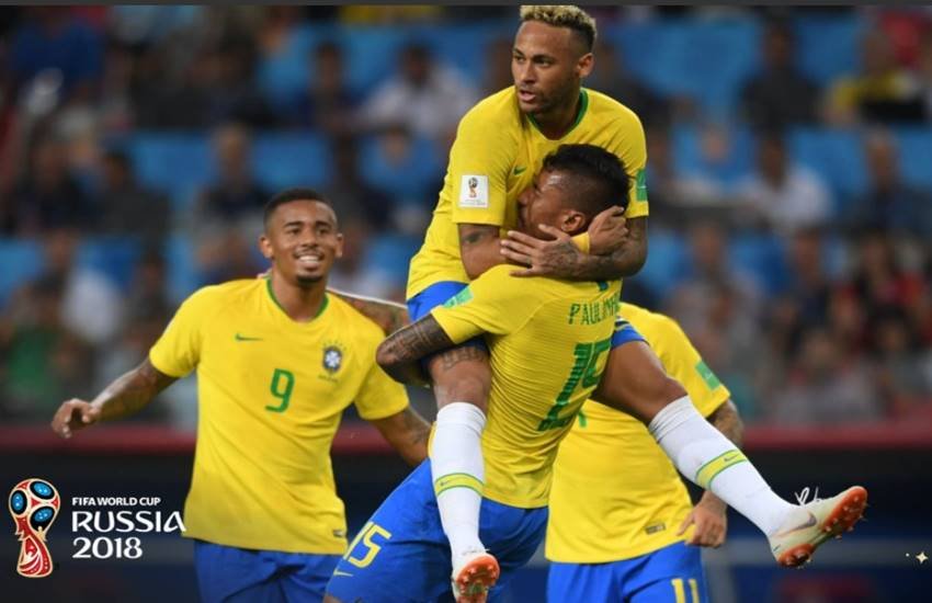 ब्राजील के अलावा ग्रुप ई से स्विट्जरलैंड प्री-क्वार्टर फाइनल में जगह बनाने में कामयाब रहा।