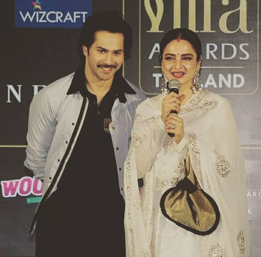IIFA, IIFA 2018, Rekha, Bobby Deol, Varun Dhawan, Kriti Sanon, IIFA media event, IIFA photos, IIFA news, IIFA mumbai event photos, IIFA rekha
