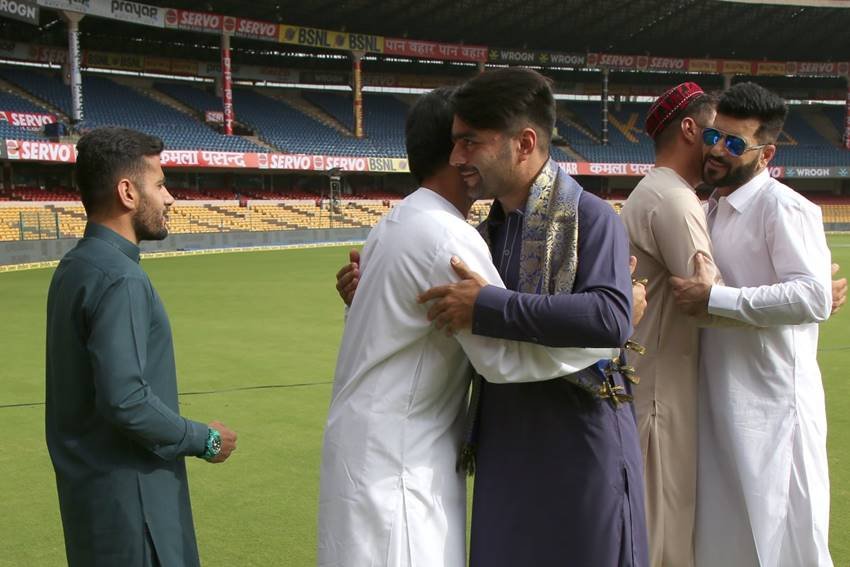 India vs Afghanistan, Eid, Afghanistan eid, rashid khan eid, Afghanistan celebrate eid, Asghar Stanikzai, Rashid Khan, Mohammad Shahzad, bcci, cricket
