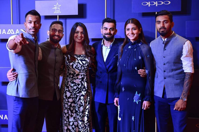 smriti mandhana, harmanreet kaur, viart kohli, mithali raj, AAnushka sharma, deepika pallikal, dinesh karthik, Krunalpandya, hadrik pandya, Naman, BCCI Award, M A K Pataudi Memorial Lecture and BCCI Awards,