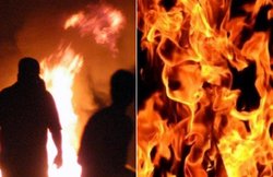 पत्नी के सामने ही दलित किसान को जिंदा जलाया, 4 आरोपी गिरफ्तार