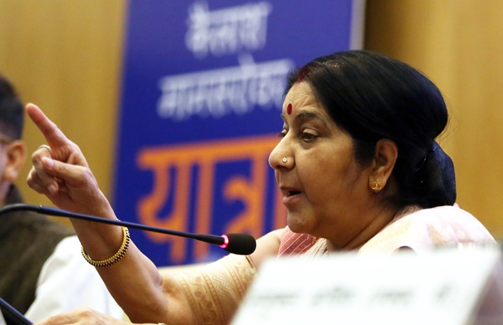 विदेश मंत्री सुषमा स्वराज (एक्सप्रेस आर्काइव फोटो)