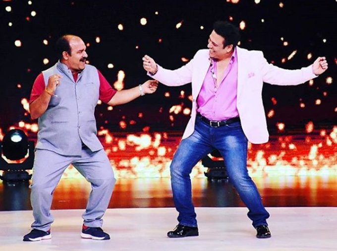 Sanjeev Srivastava, Dancing Sensation, Govinda, Dancing Sensation Sanjeev Srivastava Meets Govinda, Dabbu Uncle Dance, jansatta, entertainment news, bollywood news
