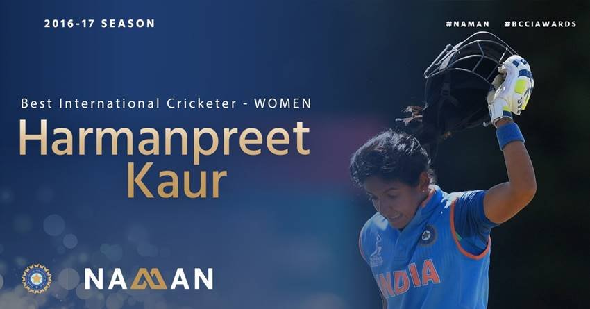 smriti mandhana, harmanreet kaur, viart kohli, mithali raj, AAnushka sharma, deepika pallikal, dinesh karthik, Krunalpandya, hadrik pandya, Naman, BCCI Award, M A K Pataudi Memorial Lecture and BCCI Awards,
