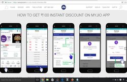 MyJio ऐप से जियो के रिचार्ज पर ऐसे पा सकते हैं 100 रुपए का डिस्काउंट