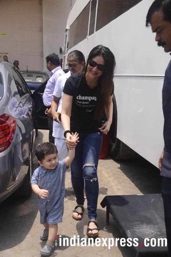 taimur ali khan, taimur, kareena kapoor khan, taimur latest photos, taimur kareena, kareena kapoor khan photos, veere di wedding, veere di wedding kareena, kareena taimur
