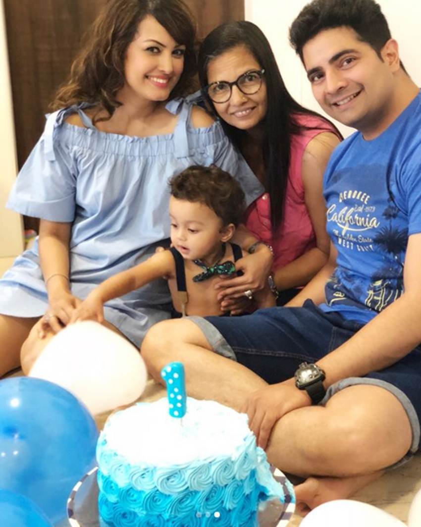 Karan Mehra, Nisha Rawal, Bigg Boss and Yeh Rishta Kya Kehlata Hai Karan Mehra, Karan Mehra Nisha Rawal, baby son first birthday , baby son first birthday photos