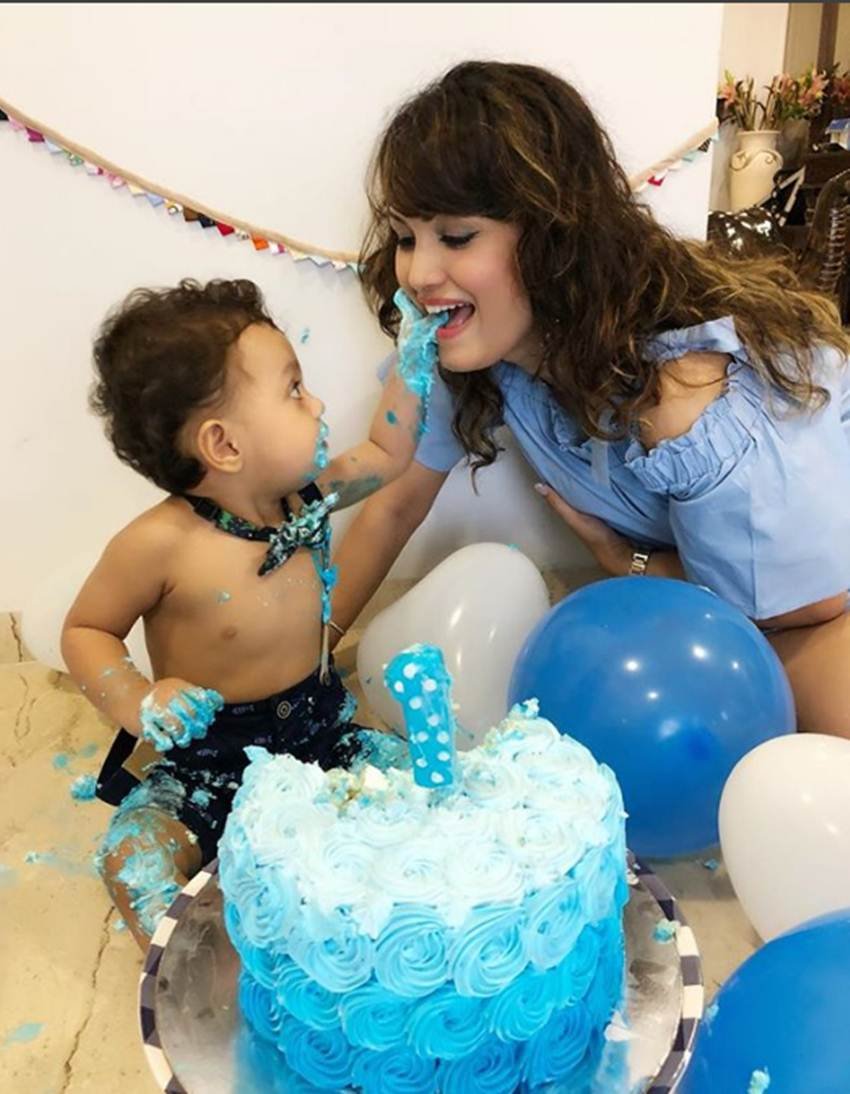 Karan Mehra, Nisha Rawal, Bigg Boss and Yeh Rishta Kya Kehlata Hai Karan Mehra, Karan Mehra Nisha Rawal, baby son first birthday , baby son first birthday photos
