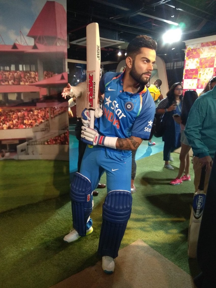 David Warner, Madame Tussauds, Madame Tussauds Delhi, Off The Field, virat kohli