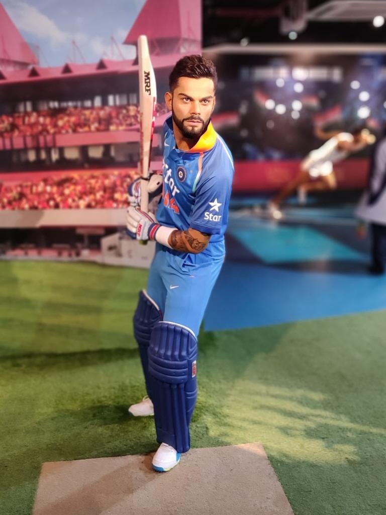 David Warner, Madame Tussauds, Madame Tussauds Delhi, Off The Field, virat kohli