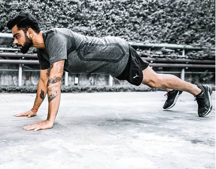 virat kohli, virat kohli workout, virat kohli workout session, virat kohli latest workout session, virat kohli match, virat kohli exercies, virat kohli photos, virat kohli pushup