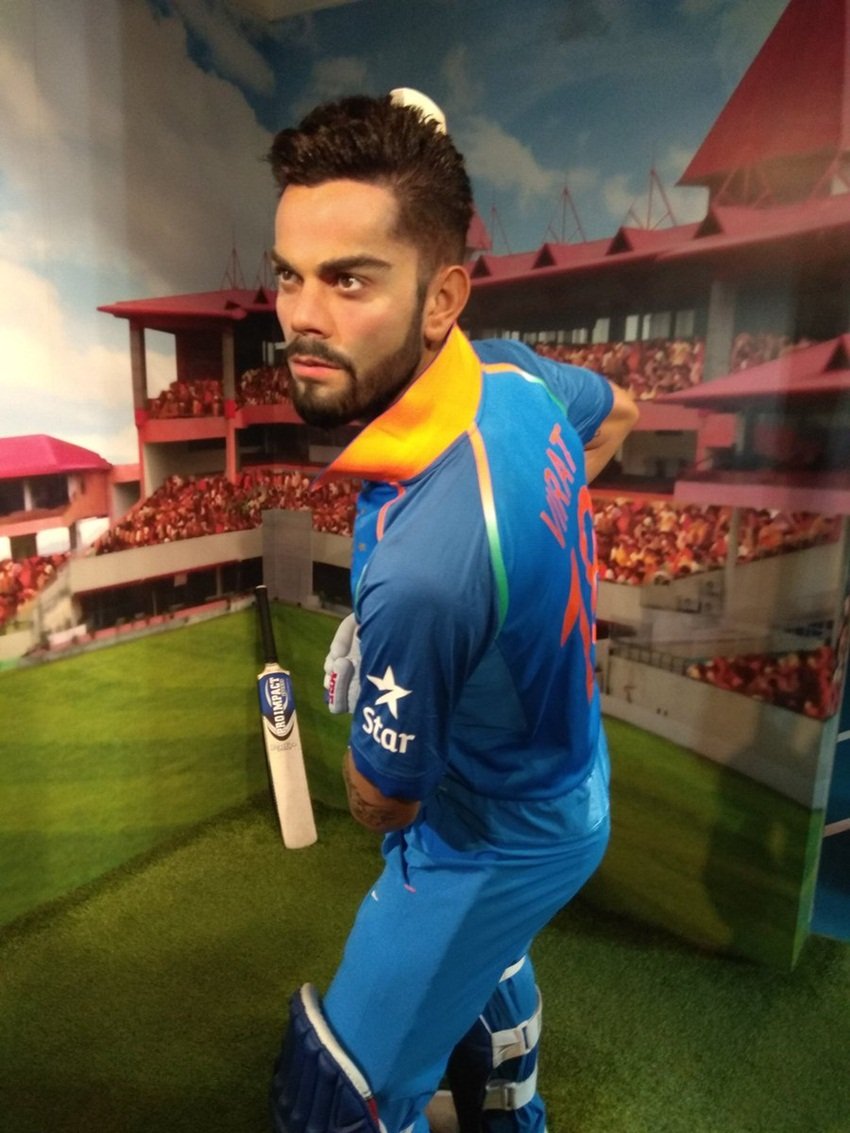 David Warner, Madame Tussauds, Madame Tussauds Delhi, Off The Field, virat kohli