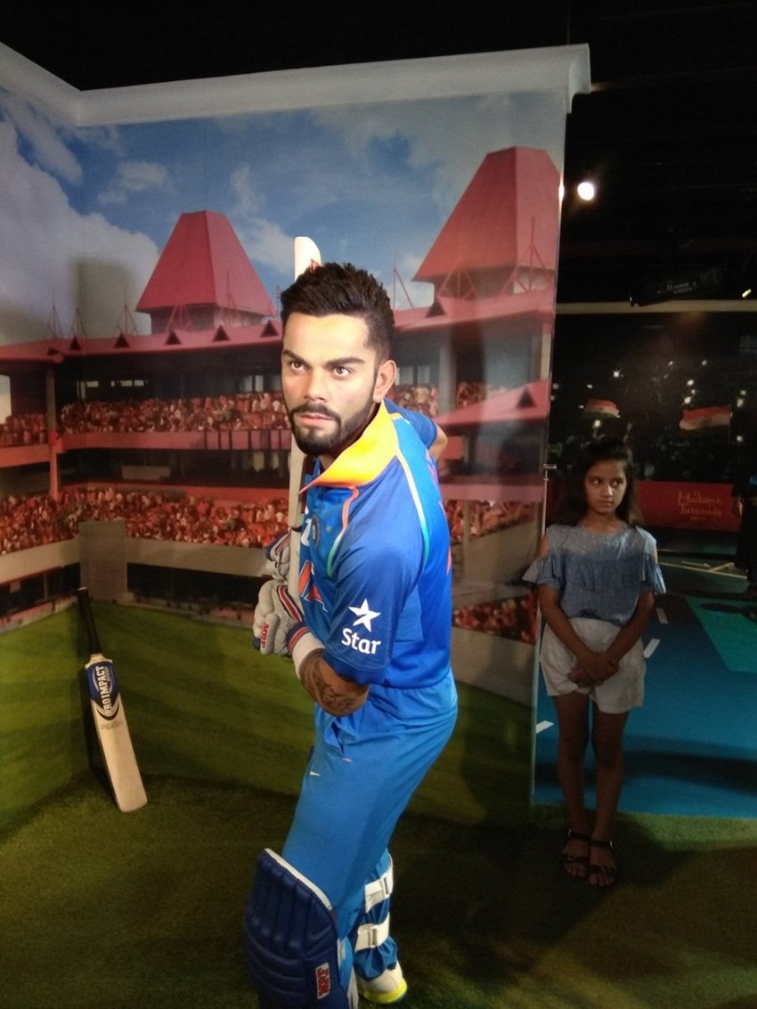 David Warner, Madame Tussauds, Madame Tussauds Delhi, Off The Field, virat kohli