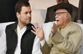 Congress president Rahul Gandhi, Rahul Gandhi, BJP Leader L K Advani, Advani, Pranab mukherjee, RSS, Sangh, Nagpur, Mohan bhagwat, BJP, Congress, Congress sewa dal, PM Narendra modi, National news, Hindi news, News in Hindi, Jansatta