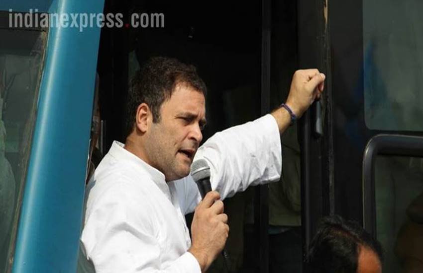 कांग्रेस अध्यक्ष राहुल गांधी 