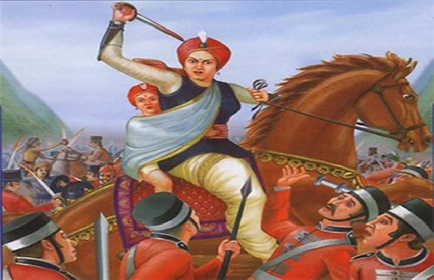 रानी लक्ष्‍मीबाई के बहाने शिवराज ने सिंधिया राजघराने पर साधा निशाना