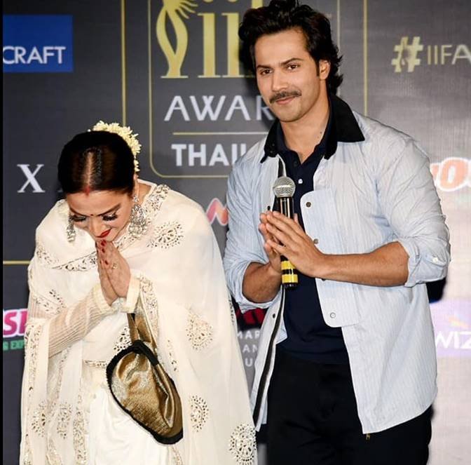 IIFA, IIFA 2018, Rekha, Bobby Deol, Varun Dhawan, Kriti Sanon, IIFA media event, IIFA photos, IIFA news, IIFA mumbai event photos, IIFA rekha