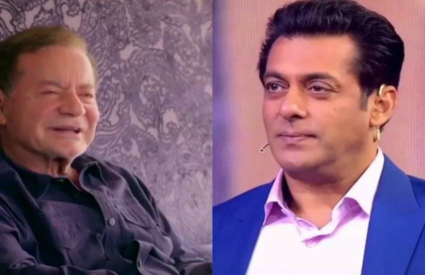 सलमान अपने पिता सलीम खान के बेहद करीब हैं।