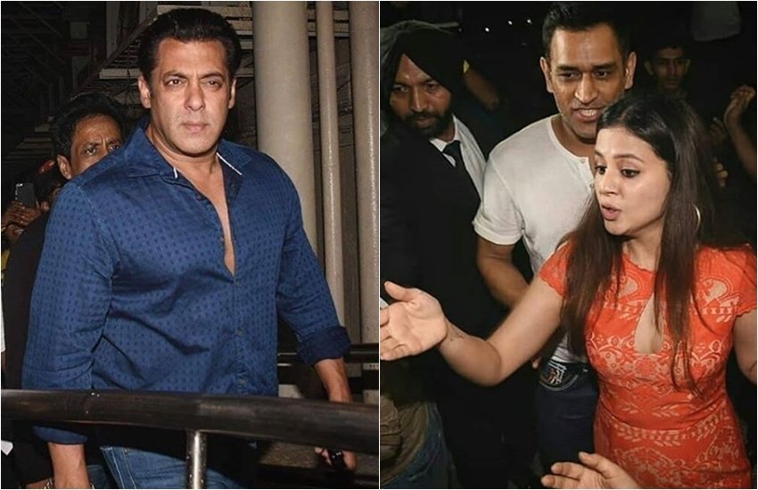 Race 3, Race 3 screening, Salman Khan, Race 3 salman khan, Dhoni race 3, shakshi dhoni, Race 3 Video Viral, jansatta, entertainment news