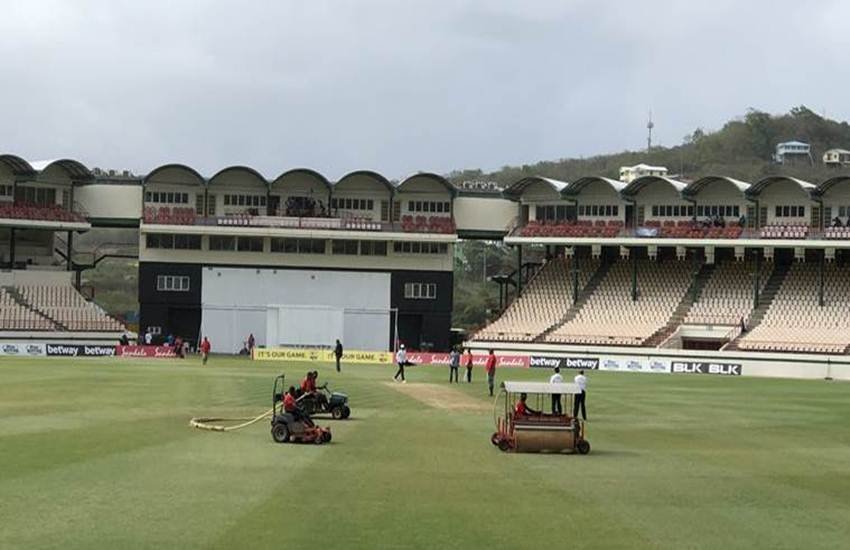 मैच के दौरान की तस्वीर। (फोटो सोर्स- ट्विटर) मैच के दौरान की तस्वीर। (फोटो सोर्स- ट्विटर)