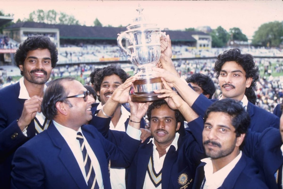"1983 world cup, india 1983 world cup, June 25 1983, cricket world cup, prudential cup 1983, Kapil Dev, Mohinder Amarnath, Roger Binny, India vs West Indies 1983, ind vs wi 1983, India vs West Indies, cricket, latest news, sports, this day in history