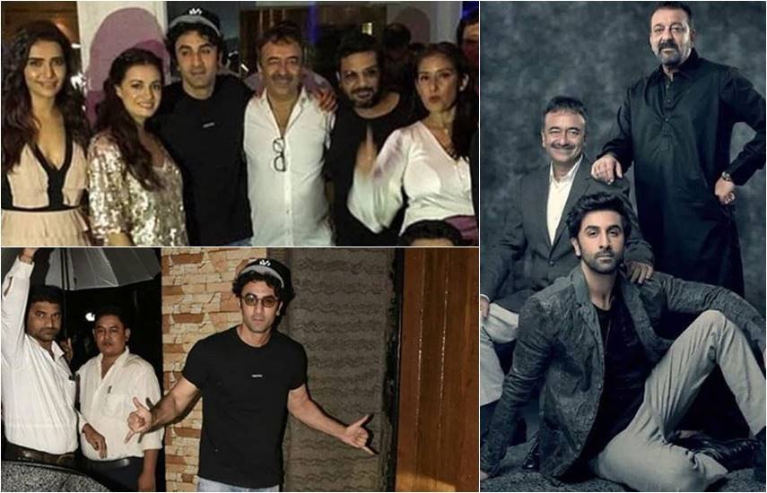 SANJU, ranbir kapoor starrer sanju, Sanjay dutt biopic sanju, success party of sanju, rajkumar hirani movie sanju, party harder by star cast of the film sanju, sanju stra dia mirza, rajkumar hirani, sanju star karishma tanna, bollywood news, television news, entertainment news, bollywood news, television news, entertainment news, bollywood news, television news