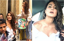 Bigg Boss Ex contestant, Bigg Boss Ex contestant Hina Khan, hina khan trolled by social media users, hina khan trolled in social media, hina khan trolled for wearing off sholder outfit, hina khan in children event, television news,entertainment news, bollywood news, television news,entertainment news, bollywood news, television news, television news,entertainment news, bollywood news, television news,entertainment news, bollywood news, television news