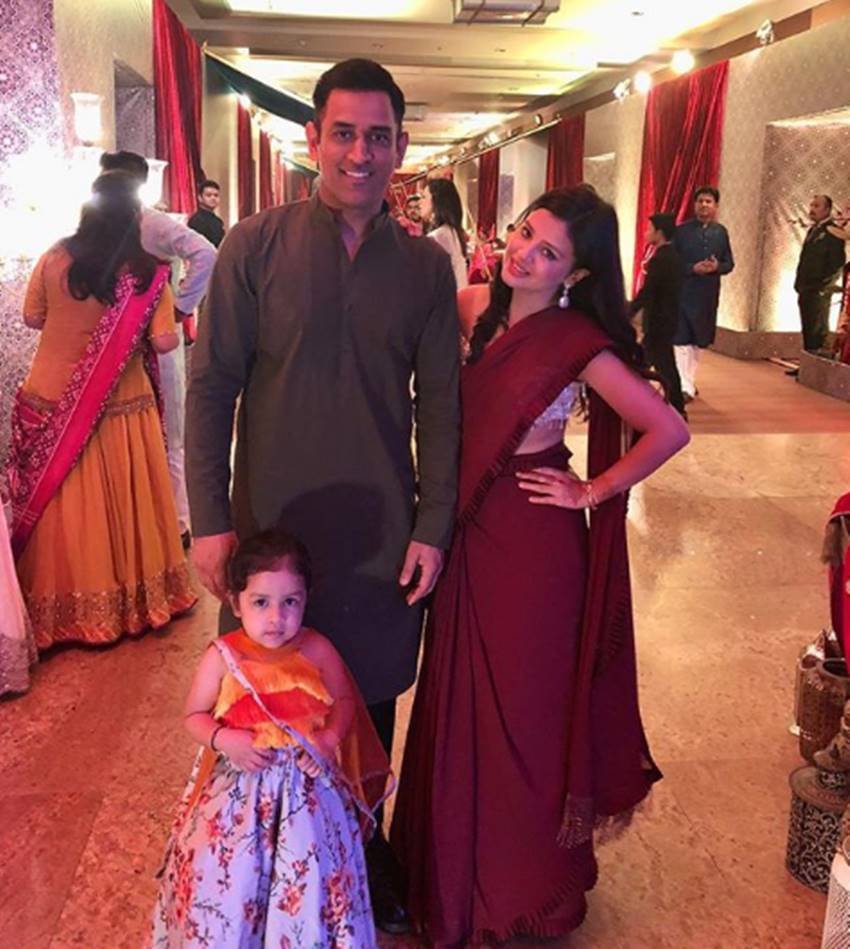 poorna patel wedding, bollywood celebs enjoying in poorna patel wedding, poorna patel wedding, cricket field stars in poorna patel wedding, celebs enjoying wedding season, pictures of shakshi dhoni, ms dhoni with ziva, zaheer sagrika ghatke, poorna patel wedding, ziva having fun in weddings, entertainment news, bollywood news, television news, entertainment news, bollywood news, television news