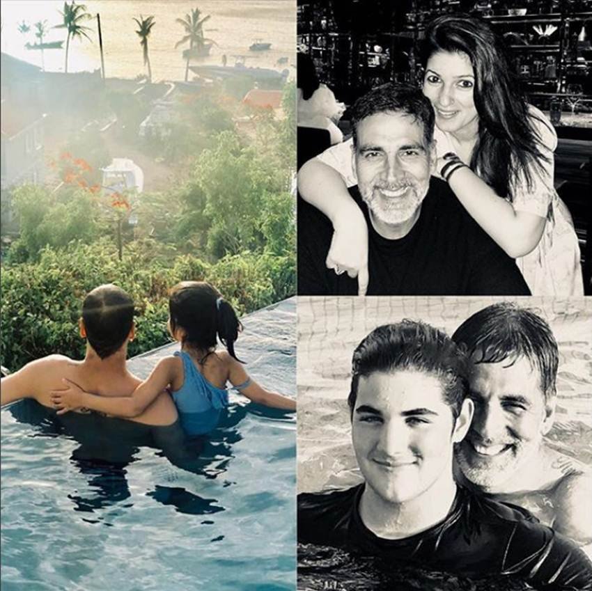 akshay kumar, akshay kumar vacation, twinkle khanna, aarav kumar, nitara kumar, akshay kumar family, akshay kumar family vacation, akshay kumar news, akshay kumar latest news, akshay kumar photos