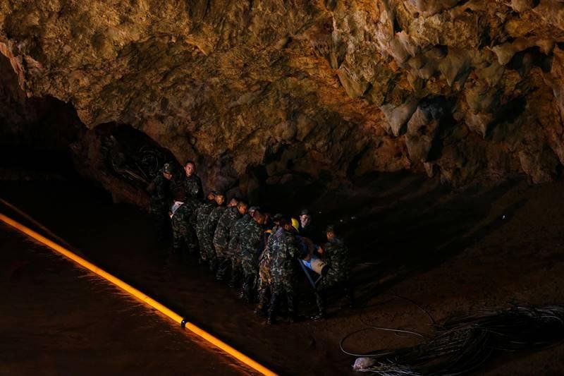 thailand cave rescue, thailand cave rescue operation, Thai football team, Thai football team trapped, Tham Luang, Tham Luang cave, thailand, SEAL diver, Thai Navy, world news, thailand latest photos