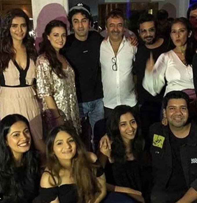 SANJU, ranbir kapoor starrer sanju, Sanjay dutt biopic sanju, success party of sanju, rajkumar hirani movie sanju, party harder by star cast of the film sanju, sanju stra dia mirza, rajkumar hirani, sanju star karishma tanna, bollywood news, television news, entertainment news, bollywood news, television news, entertainment news, bollywood news, television news