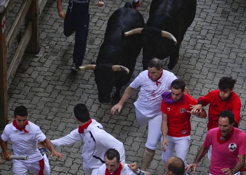spain, bull running, san permin, pamplona, world news,, bull running,San Fermin bull-running festival, San Fermin bull-running festival 2018, San Fermin bull-running festival