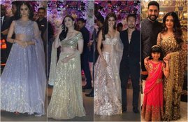 Akash Ambani-Shloka Mehta engagement, Aishwarya Rai with family, Disha Patani, Sachin Tendulkar, Kajol, Vidya Balan, Ranbir Kapoor, btown stars attendanced Akash Ambani and shloka engagement, Aishwarya Rai, Kajol, Vidya Balan, Ranbir Kapoor, Dish Patani, Tiger Shroff, Gauri Khan, Karan Johar, Sachin Tendulkar, Zaheer Khan, Harbhajan Singh, Ratan Tata, Tiger Shroff, Gauri Khan, Karan Johar, Sachin Tendulkar, Zaheer Khan, Harbhajan Singh, Ratan Tata, Sharad Pawar, Uddhav Thackeray
