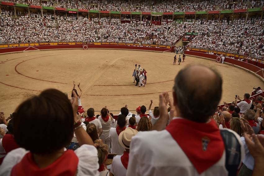 spain, bull running, san permin, pamplona, world news,, bull running,San Fermin bull-running festival, San Fermin bull-running festival 2018, San Fermin bull-running festival