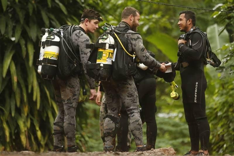 thailand cave rescue, thailand cave rescue operation, Thai football team, Thai football team trapped, Tham Luang, Tham Luang cave, thailand, SEAL diver, Thai Navy, world news, thailand latest photos